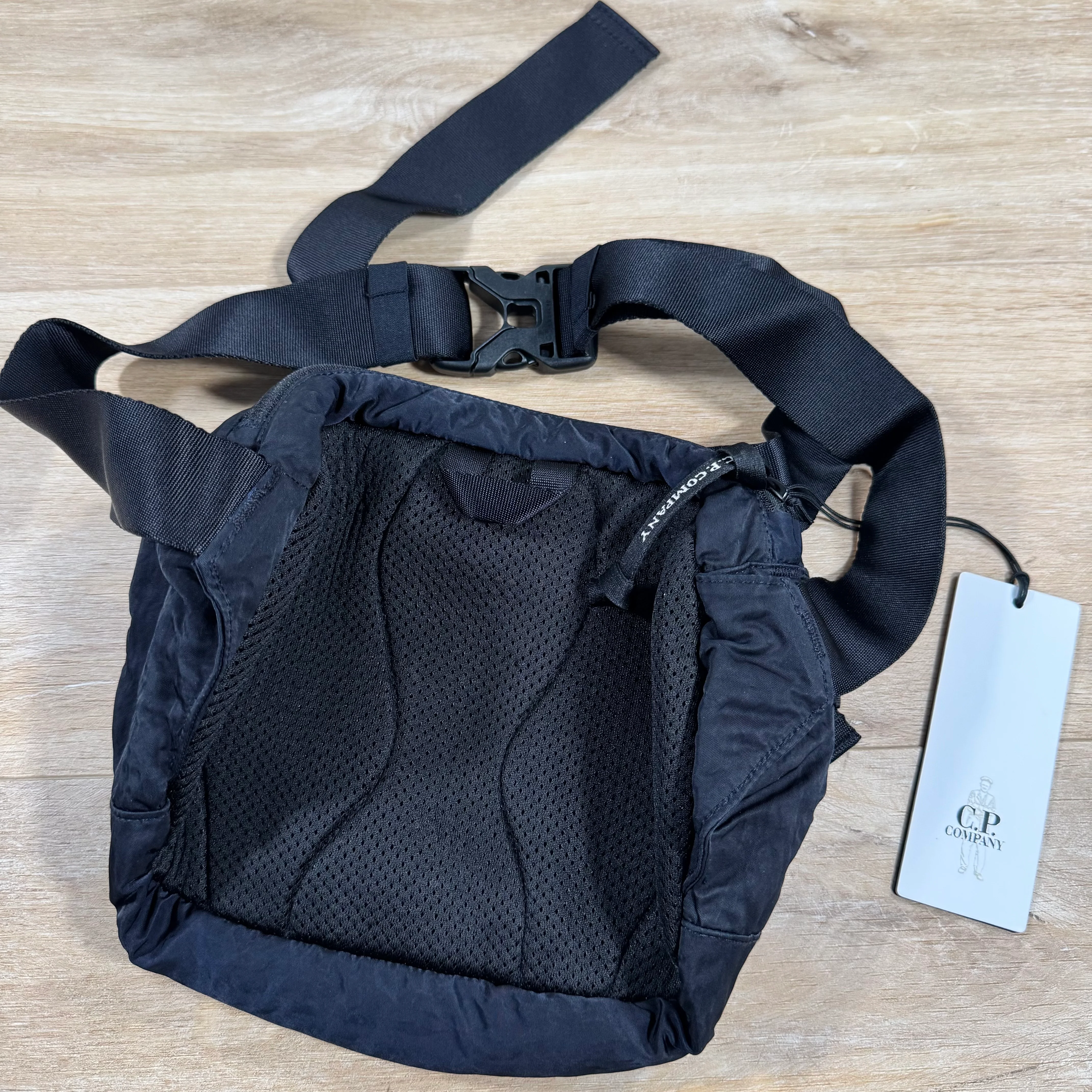 C.P. Company Nylon B Crossbody Bag in Navy - Image 2