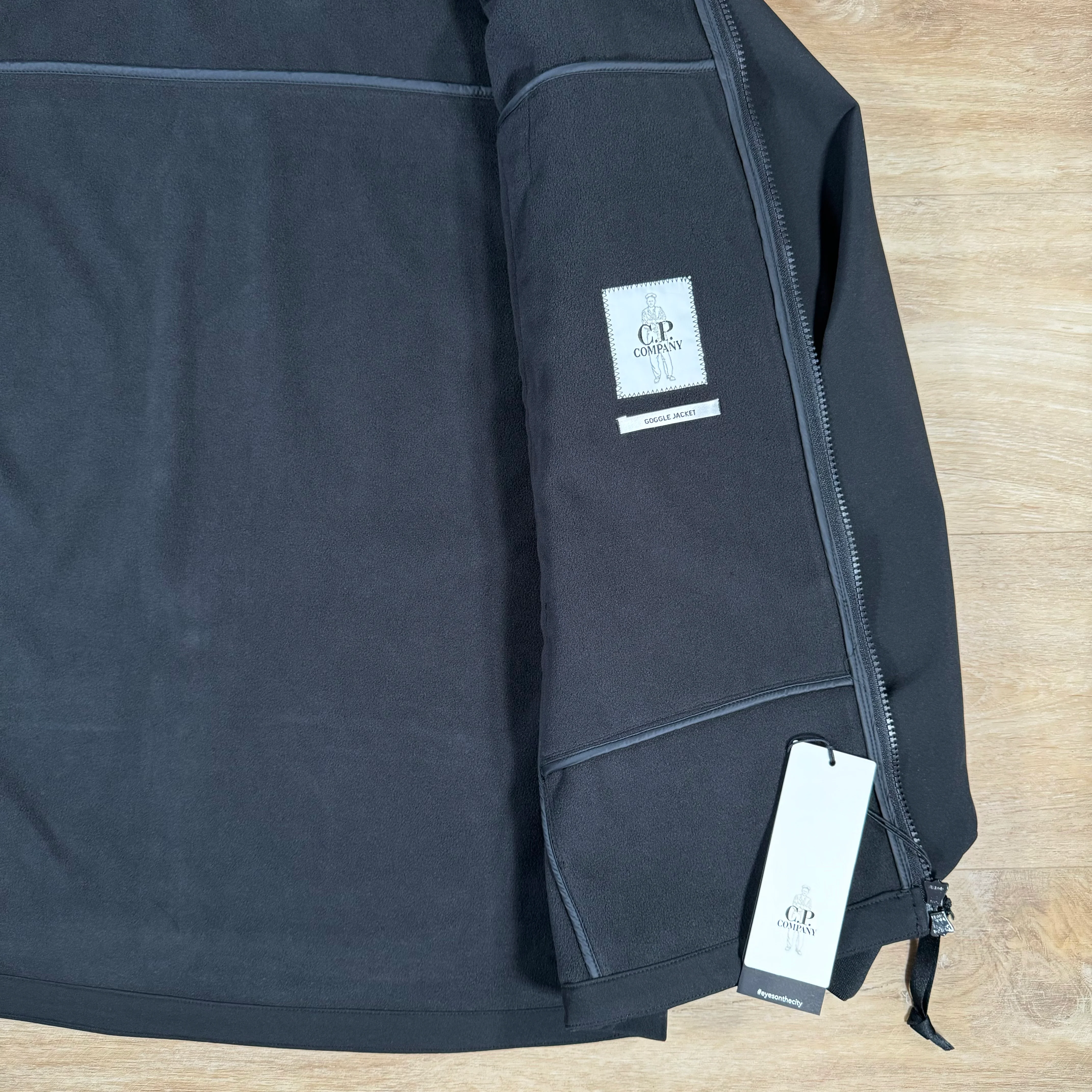 C.P. Company Shell-R Goggle Jacket in Black - Image 6