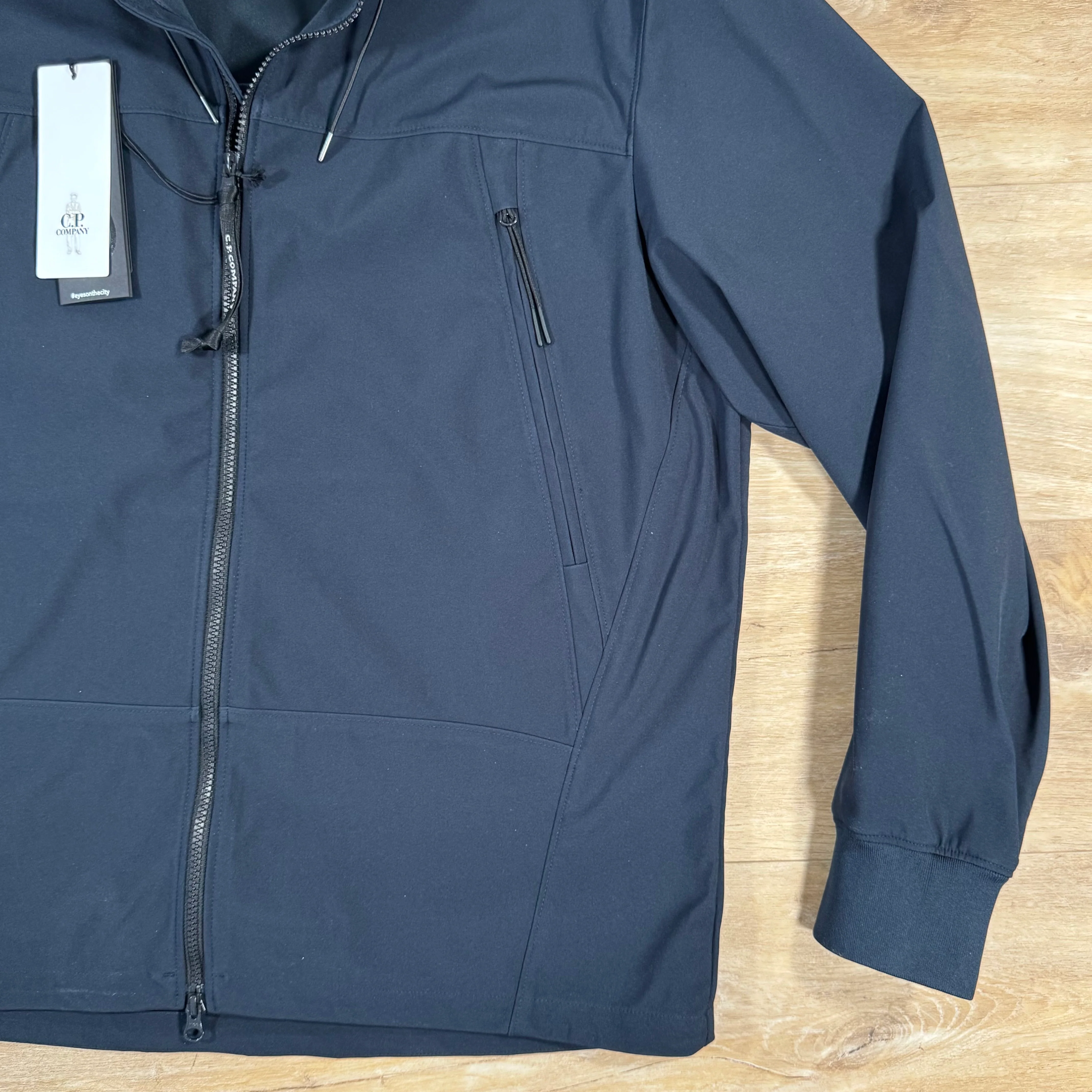 C.P. Company Shell-R Goggle Jacket in Navy - Image 3