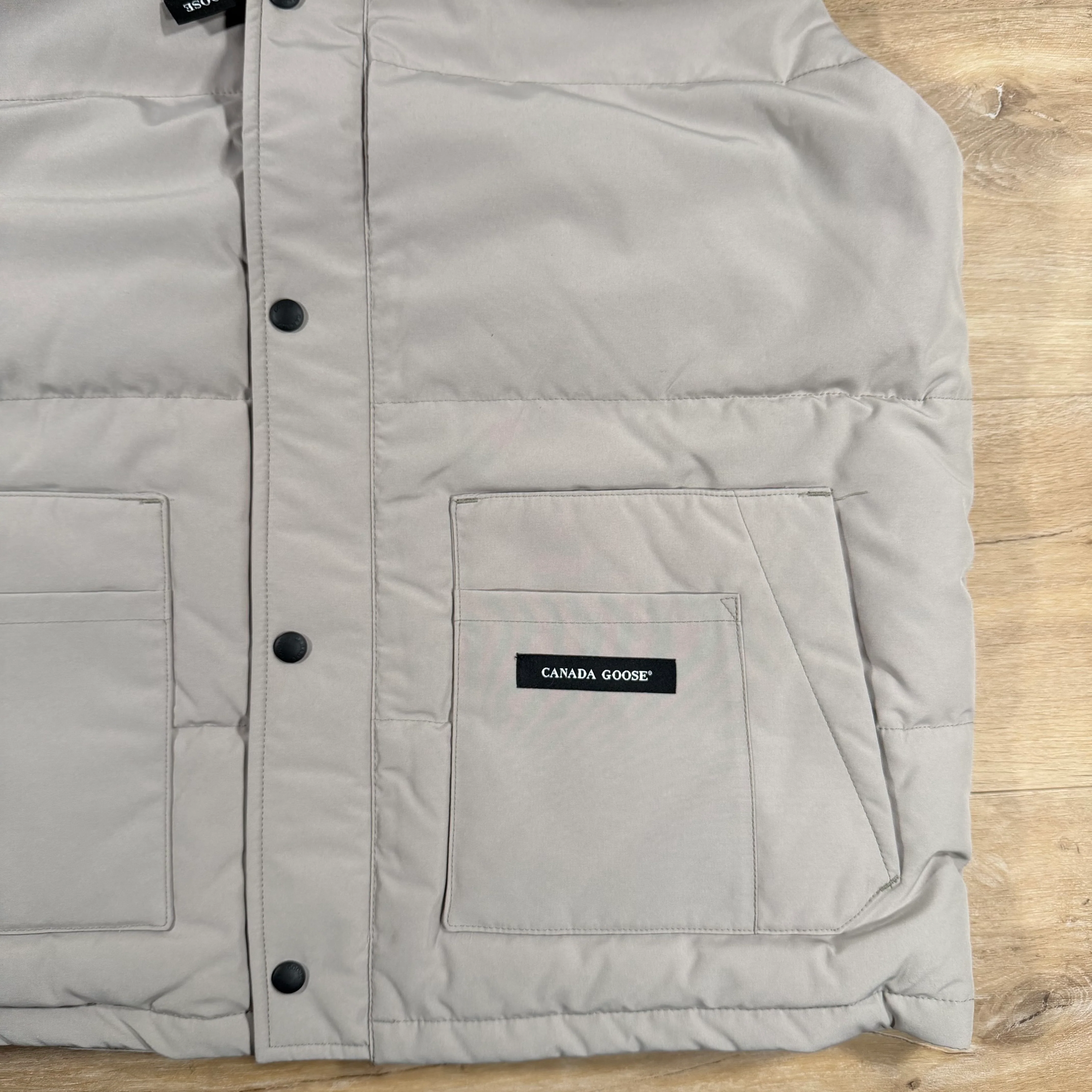 Canada Goose Freestyle Crew Vest in Limestone - Image 3