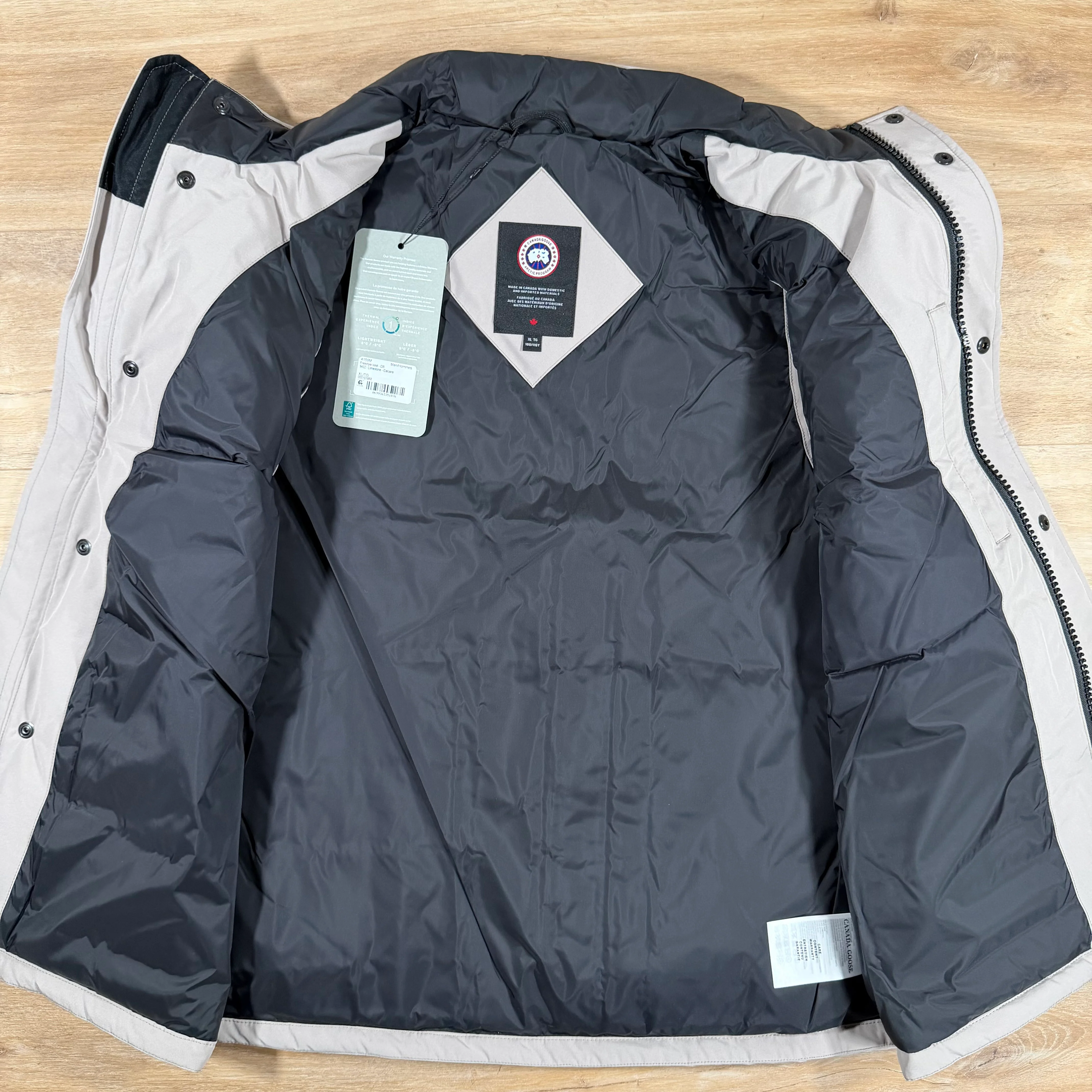 Canada Goose Freestyle Crew Vest in Limestone - Image 4