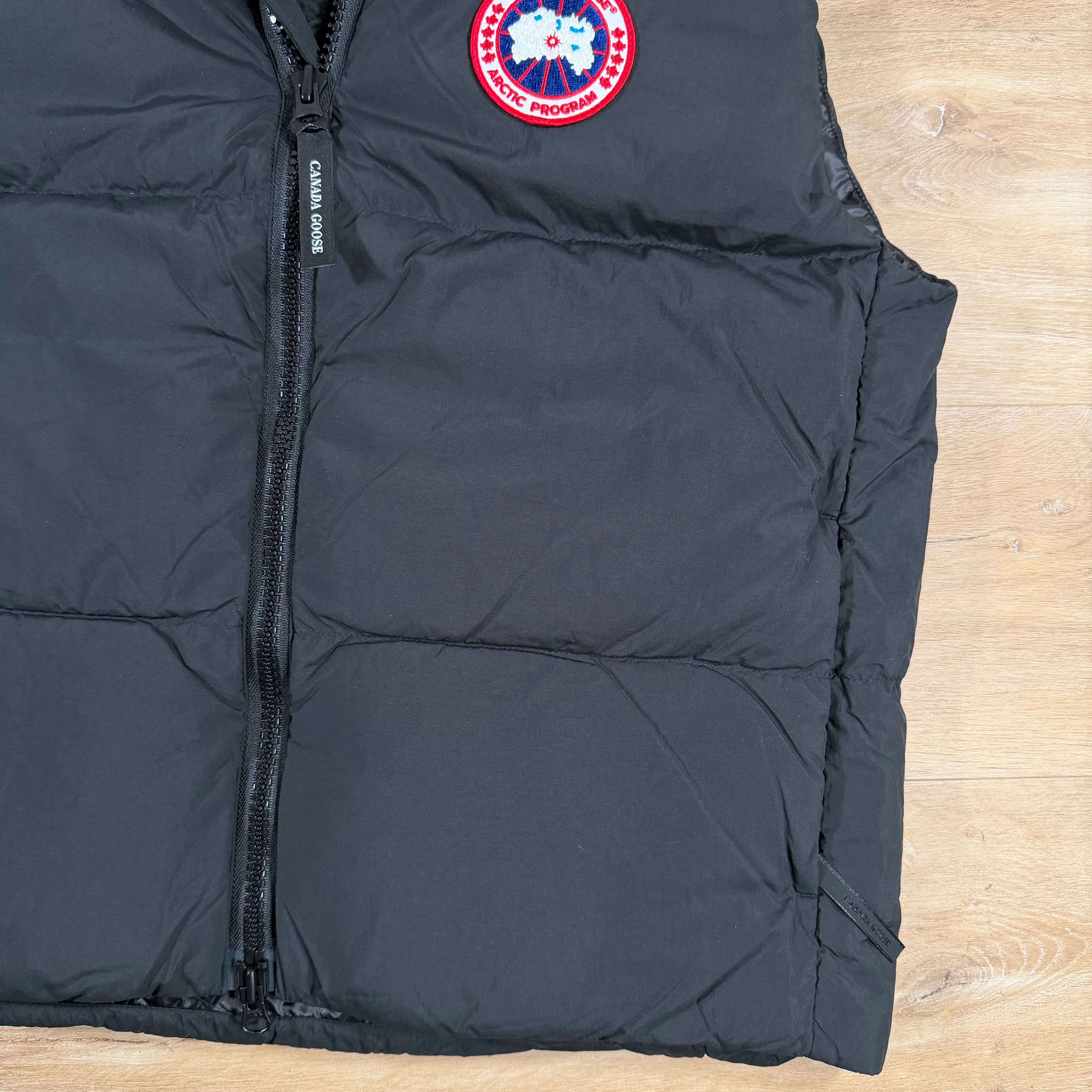 Canada Goose Lawrence Puffer Vest in Black - Image 4