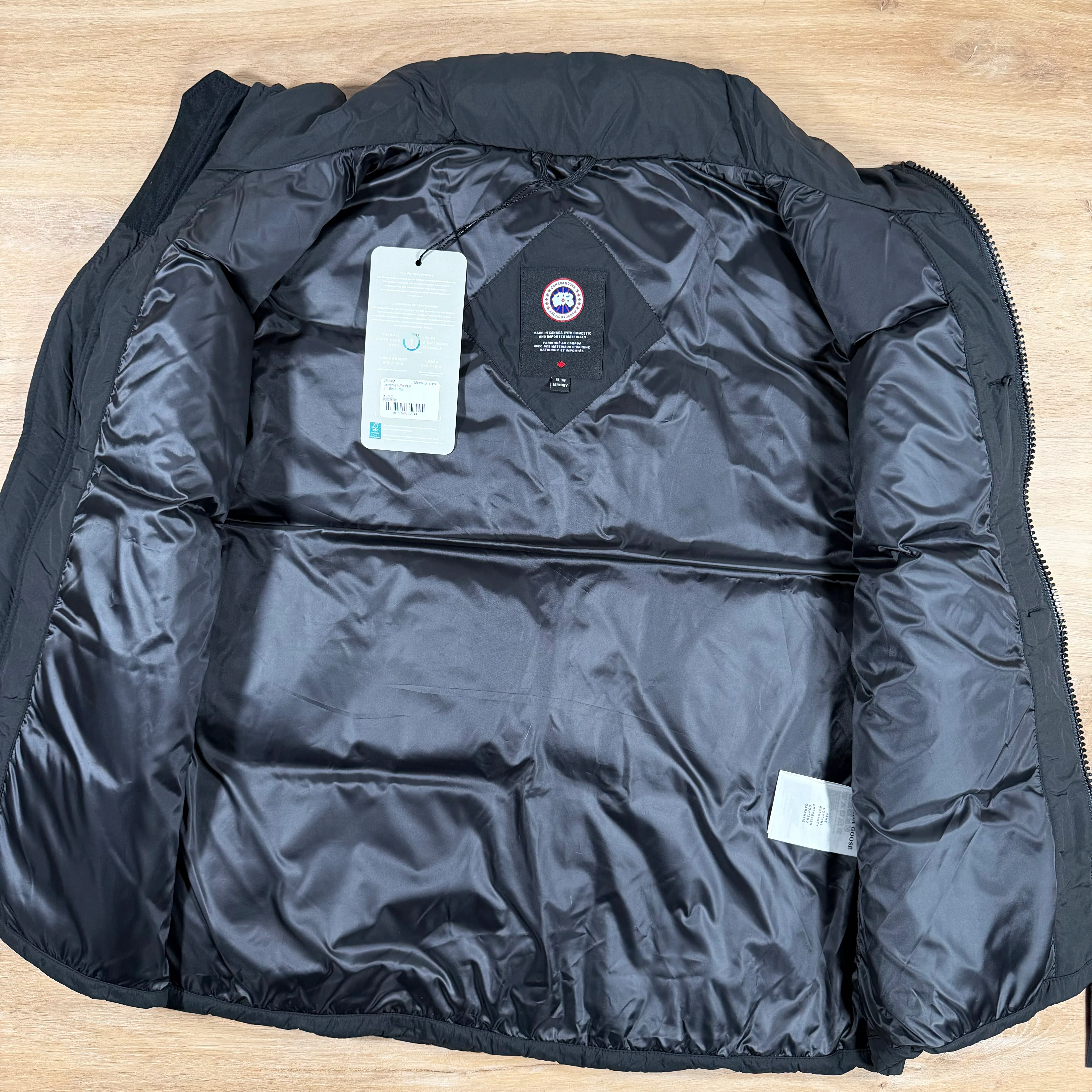 Canada Goose Lawrence Puffer Vest in Black - Image 5