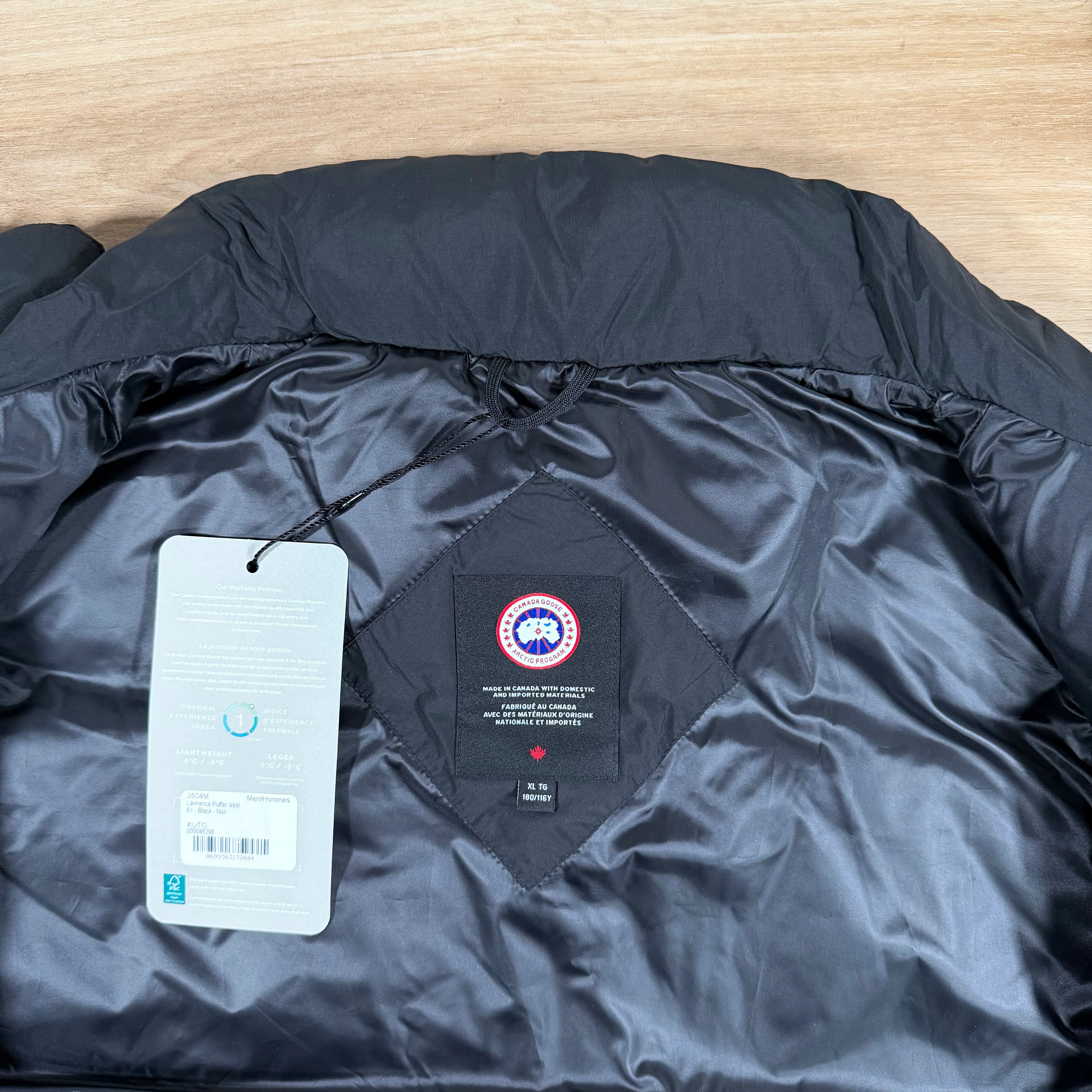 Canada Goose Lawrence Puffer Vest in Black - Image 6