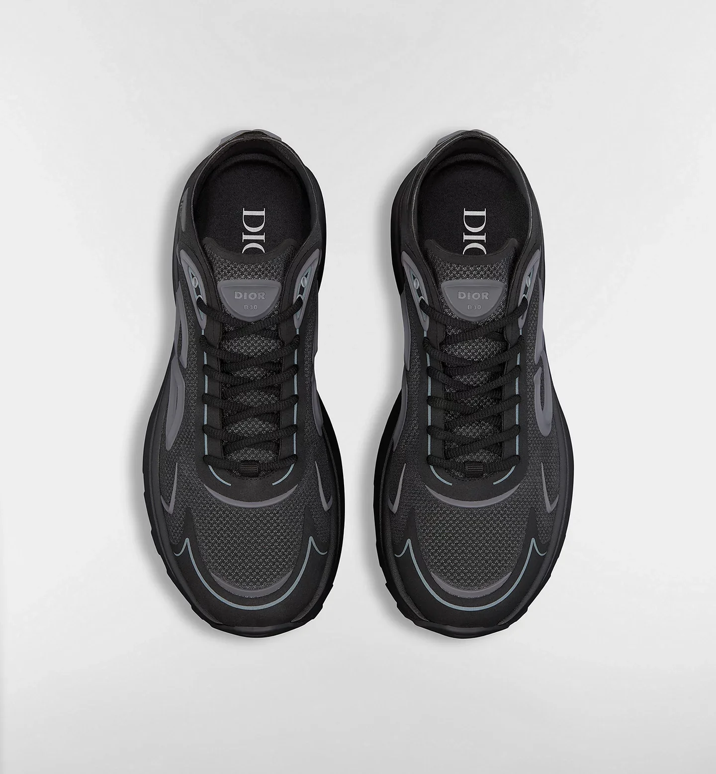Dior B30 Countdown Tech Sneaker in Black - Image 3