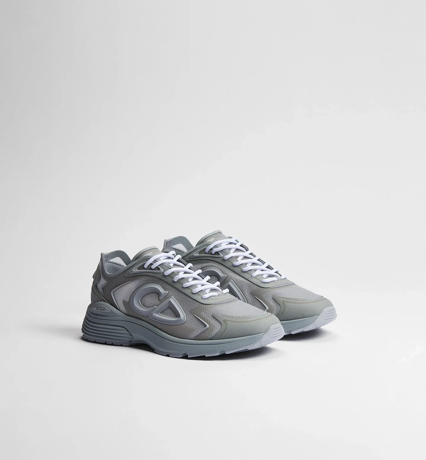 Dior B30 Countdown Tech Sneaker in Grey - Image 4