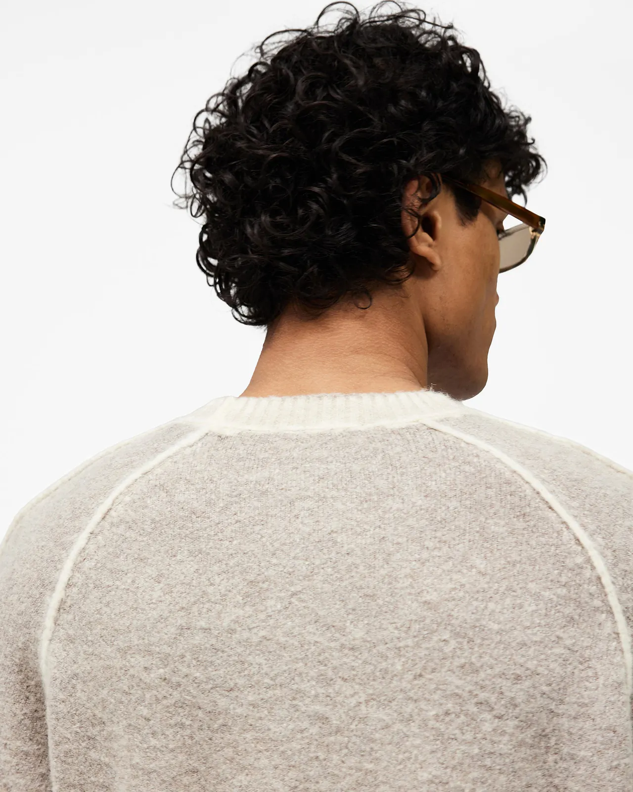 Represent Laurel Knit Sweater in Latte - Image 5