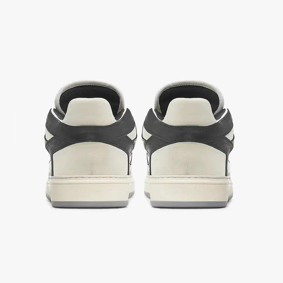 Represent Reptor Low Sneaker in Black / Vintage White - Image 3