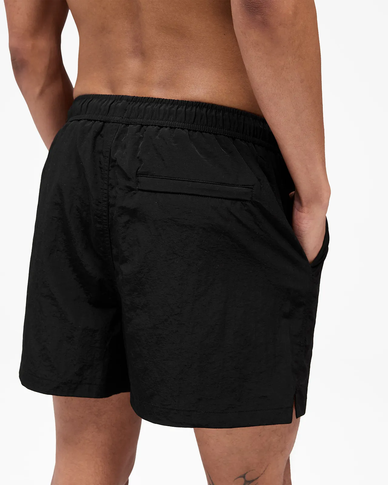 Represent Swim Short in Jet Black - Image 5