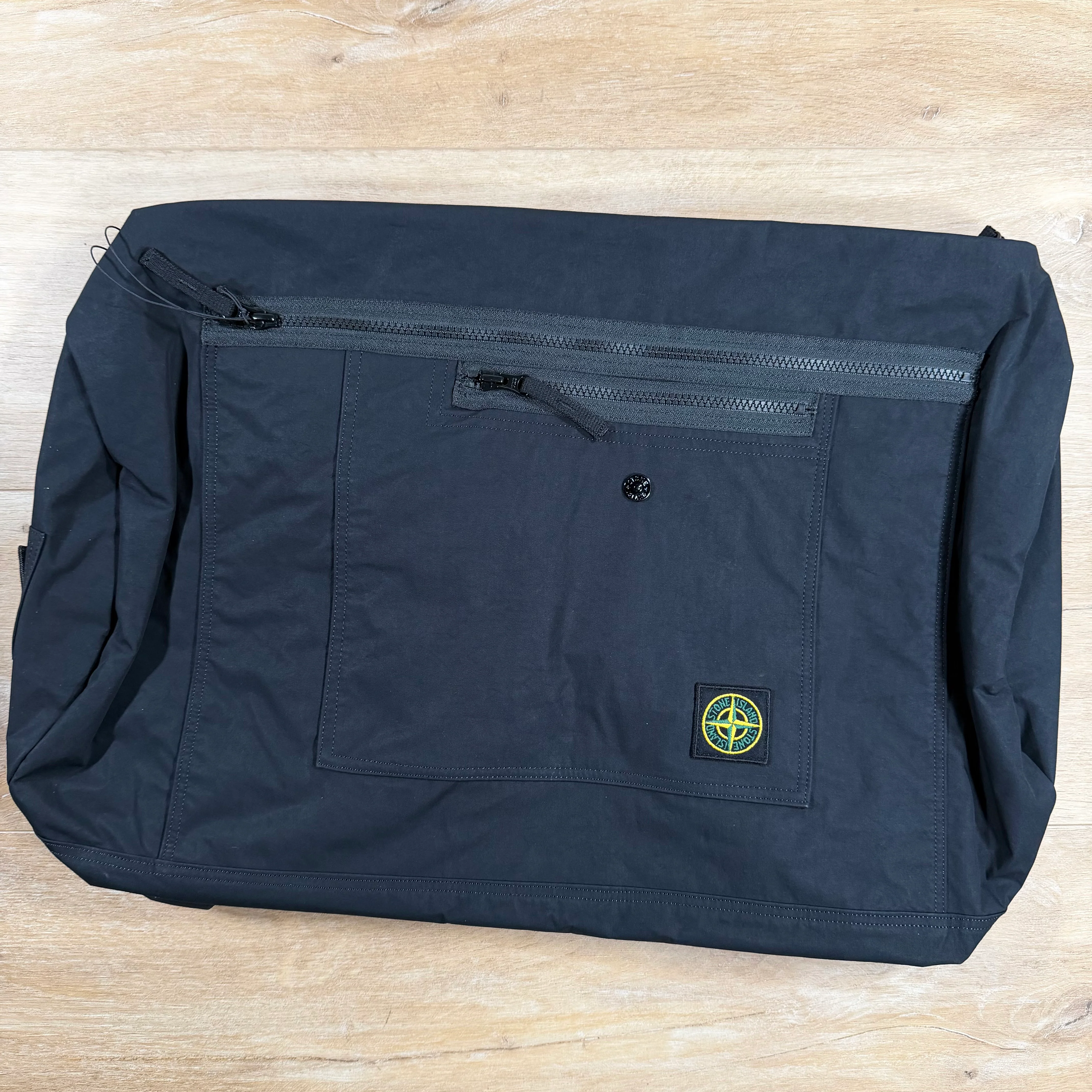 Stone Island Aluminium Tela Duffle Bag in Black - Image 4